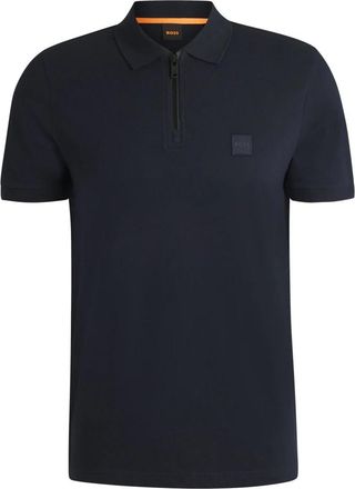 HUGO BOSS Orange-Polo - Heren - Polos - Blauw - S - Tops