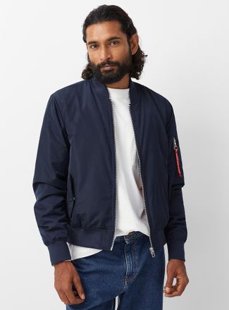 Point Zero Mens Aviator bomber jacket