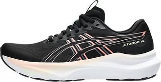Asics Womens Gt 2000 14 Shoes In Black/sun Coral