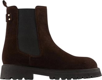 Maison Toufet Schoenen, Dames, Bruin, 38 EU, Leer, Bottine Joyce
