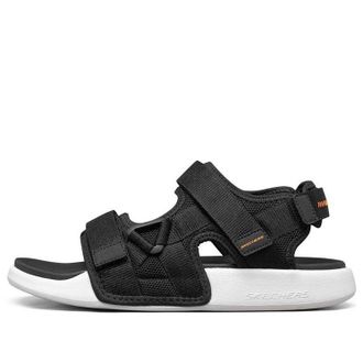 Skechers Gambix 2.0 Fashion Black Sandals Black White 237292-BLK