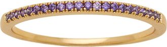 Made by Mary Birthstone Stacking Ring in Gold February at Nordstrom, Size 8