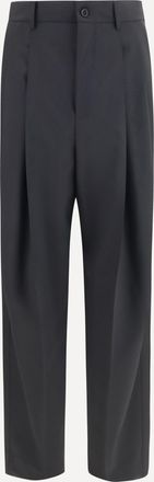 Dolce & Gabbana Wide-leg wool blend tailored Pants Male 46