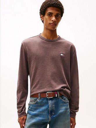Tommy Hilfiger Tonal Tommy Badge Long Sleeve T-Shirt