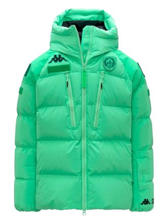 Kappa Piumino con cappuccio - Verde