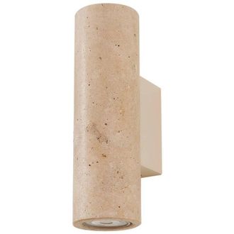 Lucande Wall Lightdimmable Tavira made of Stone for Living Room & Dining Room