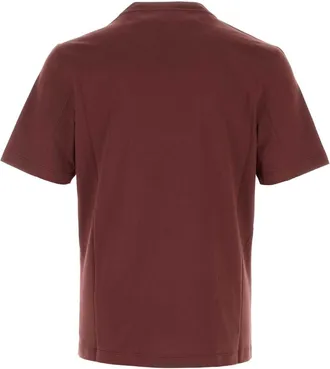 Brunello Cucinelli Cotton T-Shirt - Burgundy