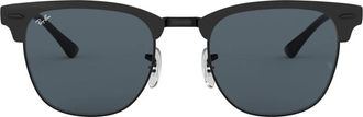 Ray-Ban Clubmaster Metal Gepolariseerde Zonnebril - Dames - Zonnebrillen - Zwart - 51 MM - Accessoires