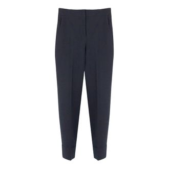 Via Masini 80 Cropped Broeken - Dames - Broeken - Blauw - Maat: 2XL Katoen