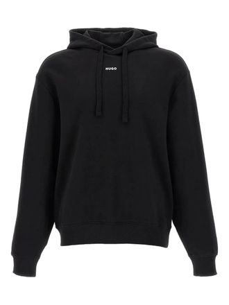 BOSS Dapo sweater met capuchon - Zwart