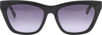 Longchamp Grey Gradient Cat Eye Ladies Sunglasses LO715S 001 54