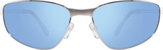 Revo RE 1289 ANNIKA 4 Polarized 03BL Mens Sunglasses Silver Size 63
