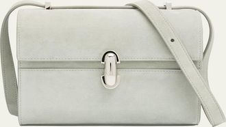 Savette The Symmetry 19 Suede Crossbody Bag