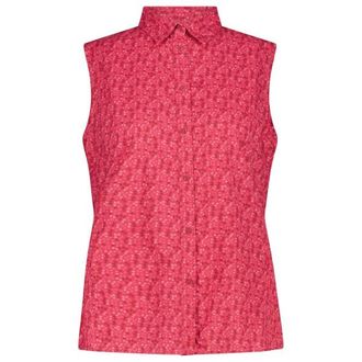F.lli Campagnolo Shirt with Pattern Bluse f&uuml;r Damen | rot/rosa
