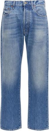 Valentino Garavani Jeans - Heren - Regular Fit Jeans - Blauw - W36 - Jeans