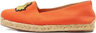 Christian Louboutin Espadrilles con ricamo - Arancione