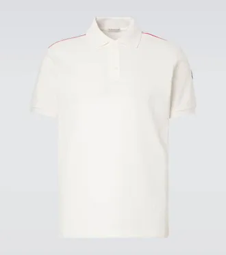 Moncler Polo de piqu&eacute; de algod&oacute;n con logo