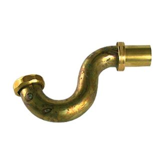 NEMO Skill buishevel voor bad zonder afvoerplug messing losse moer 54 x 32 mm H 100 mm