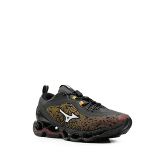 Mizuno Graphic Print Sneaker - Black