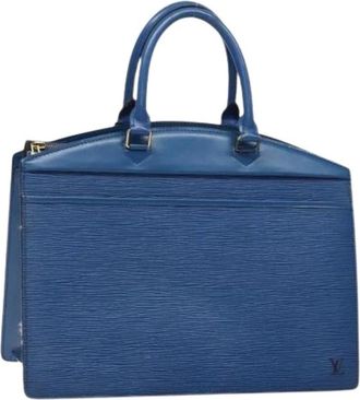 Louis Vuitton Pre-owned Handbags, female, Blue, Size: ONE SIZE Pre-owned Vintage Handbag