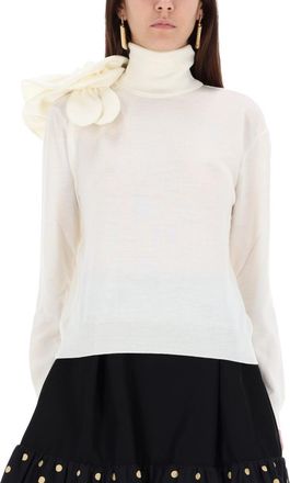 Moschino Mesh With Flower Detail