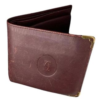 Cartier unisex, Pre-owned, Rood, Maat: ONE Size Leer