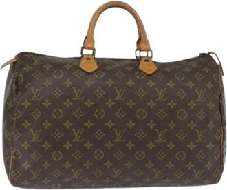 Louis Vuitton Pre-owned Handbags, female, Brown, Size: ONE SIZE Pre-owned Vintage Canvas Handbag