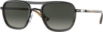 Persol PO2484S 114671 Mens Sunglasses Brown Size 50