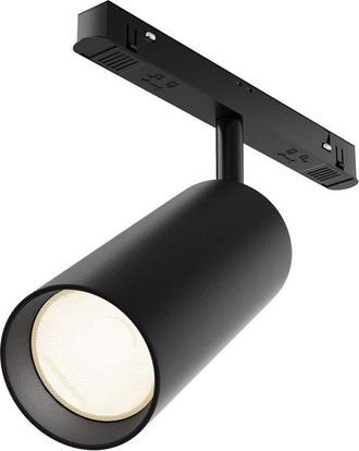 Maytoni Faretto Per Binario Moderno Focus Led Alluminio Nero 1 Luce Calda 20W