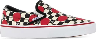 Valentino Garavani Womens Valentino Slip-On Sneaker Multicolor Cotton