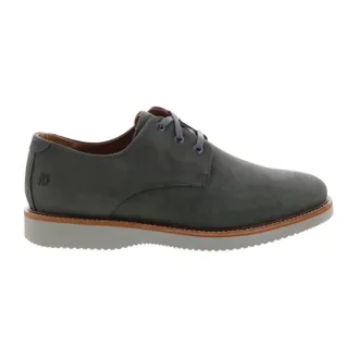Dunham Mens Clyde Plain Toe Shoes In Grey