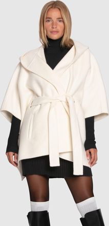 Belle & Bloom Jackson Landing Wool Blend Cape Coat