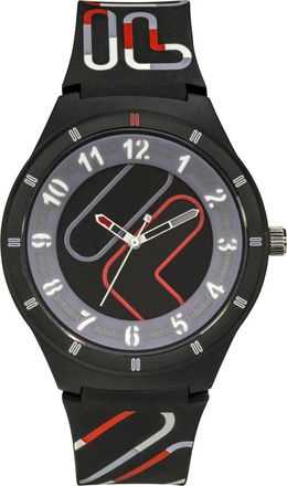 Fila Unisex Volwassen Horloge Filastyle 44 mm Band Siliconen 38-324 - unisex - Horloges - Zwart - ONE Size - Accessoires