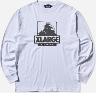 XLARGE Men s Logo OG Longsleeve T-Shirt White