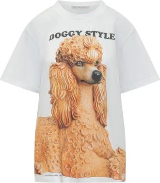 Stella McCartney Jeff Koons Slippery When Wet T-Shirt - Dames - T-shirts - Wit - S - Katoen - Tops