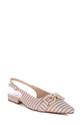 London Rag Crina Slingback Flat in Pink at Nordstrom Rack, Size 5