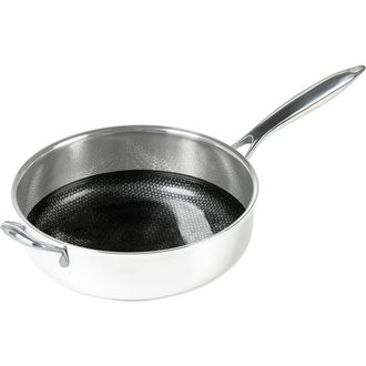 Frieling Black Cube Hybrid Quick Release 4.5-Quart Saute Pan w/Lid, 11-Inch in Silver at Nordstrom
