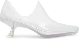 Loewe Emily Aqua 45 Pvc Ankle Boots - White - 36 (IT36 / UK3)