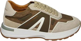 Alexander Smith Sneaker Pelle - Heren - Sneakers - Bruin - 44 EU - Leer - Schoenen