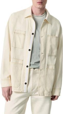 Rag & Bone Graham Denim Chore Jacket in Ecru at Nordstrom Rack, Size Medium