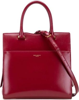 Saint Laurent Pre-owned Handbags, female, Red, Size: ONE SIZE Pre-owned Handbag
