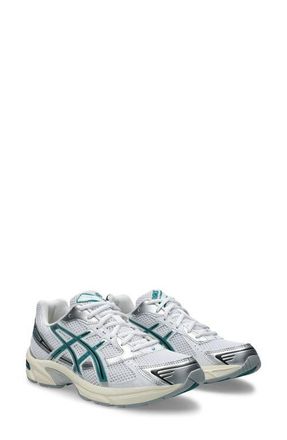 Asics Gender Inclusive Gel-1130 Running Sneaker in White/Rainy Lake at Nordstrom, Size 12.5 Womens