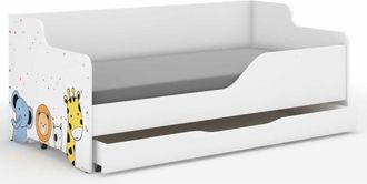 OEM Cama Infantil Lilu 160x80 Mini Zoo - Laterales