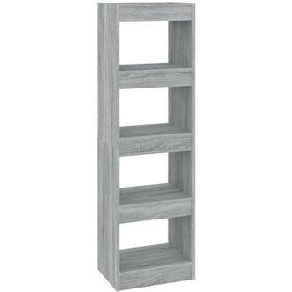 vidaXL Estanter&iacute;a/divisor De Espacios Gris Sonoma 40x30x135 Cm Vidaxl