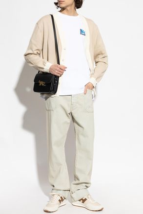 Maison Kitsun&eacute; T-shirt With Print, Mens, White