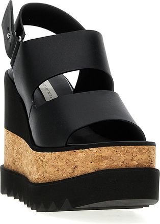 Stella McCartney Sneak-Elyse Sandal - Black