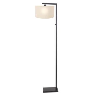 Steinhauer L&aacute;mpara De Pie - Stang - Negro - Lino Metal - - Steinhauer