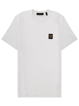 Belstaff T-Shirt mit Logo-Aufn&auml;her