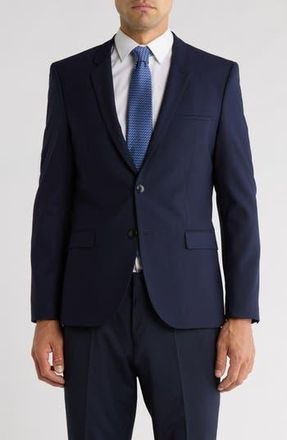 HUGO BOSS Arti Wool Blend Sport in Dark Blue at Nordstrom Rack, Size 44 Regular