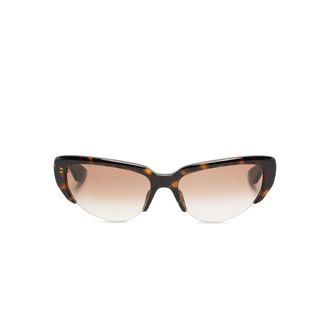 Alexander McQueen Tortoiseshell Cat-eye Sunglasses